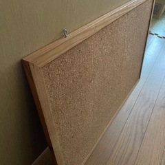 コルクボード　あげますの画像