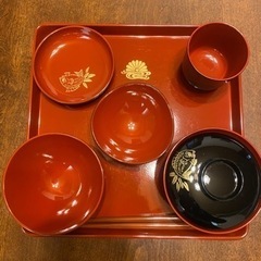 生活雑貨 食器 汁椀　お食い初めセットの画像