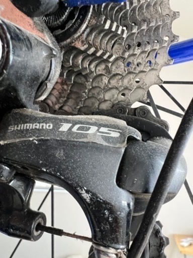 ジャンク品 KAGRA ロードバイク R3 700C ブラック パーツ取り