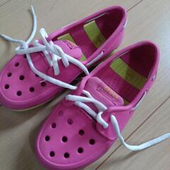 (値下げ！)C12　crocs　ピンク　サンダル