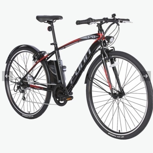 坂道も快適！電動アシスト自転車　26インチのクロスバイク電動自転車