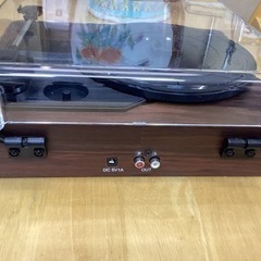 万代店　ターンテーブルレコードプレーヤーの画像