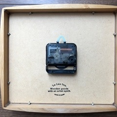 【ジャンク品】La Luz(ラ ルース)掛け時計の画像