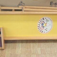 お値下げ！木製 滑り台 ミッフィー 折りたたみ式 遊具 室内 屋内 レトロ すべり台 西岡店の画像