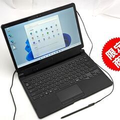 送料無料 タッチ可 ペン付き 中古良品 高速SSD 13.3型 タブレット 富士通 Q738/SE 第7世代Core i3 4GB 無線 Bluetooth Windows11 Office