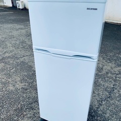 ♦️️アイリスオーヤマノンフロン冷凍冷蔵庫 【2019年製 】AF118-W