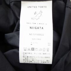 143/603 UNITED TOKYO ユナイテッド トウキョウ ハーフジップ シャツ ジャンパーの画像