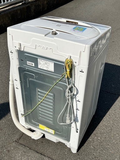 (K) SALE‼️ ￥17600(税込)Toshiba 全自動電気洗濯機 AW-5GA1 2022年製　5.0kg