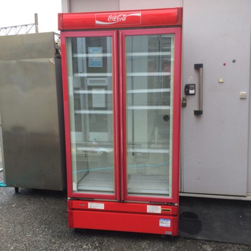 △ MITSUBISHI 三菱 オープンタイプクーラー BC-555DTFL-H 1996年製 有効内容積467L 動作未確認/排水溝にサビ/傷汚れ/プラスチック部品の破損多数有り