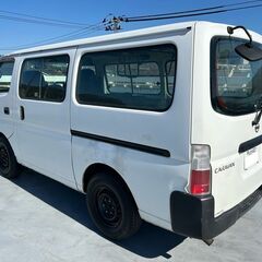 仙台⭐︎H23キャラバンバン切替4WD.ディーゼルターボロング8人乗り！車検R7.2迄あり！法人ワンオーナー！の画像
