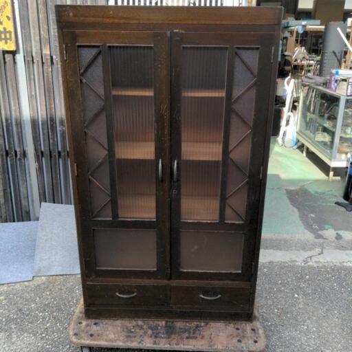お値打ち！　昭和　レトロ　アンティーク　古家具　本棚　書棚