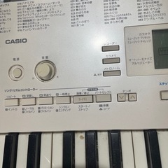 楽器 鍵盤楽器、ピアノCASIO 光ナビゲーション　の画像