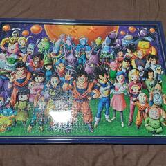 ドラゴンボール　完成品パズル　額付