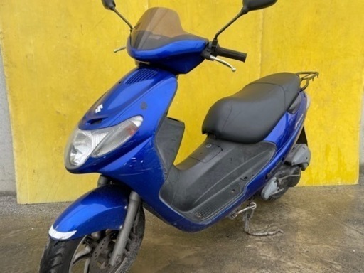 セル始動❗️タイヤ新品⭐️アドレス110 スズキ⭐️2stモデルで速い❗️原付2種　ピンクナンバー