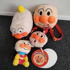 新品アンパンマングッズ　ぬいぐるみ　リュックなど