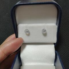 プラチナ　ダイヤピアス　宝石　ジュエリー　ダイヤモンド　ピアスの画像