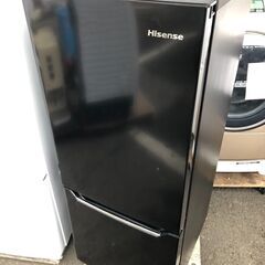 ハイセンス 冷蔵庫 幅48cm 150L パールブラック HR-D15CB 2ドア 右開き