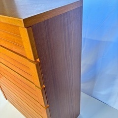 【最終値下げ！】6段 木製タンス 衣服収納　の画像