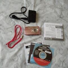 美品☆CASIOデジタルカメラ☆EXILIMカシオ☆ピンク色