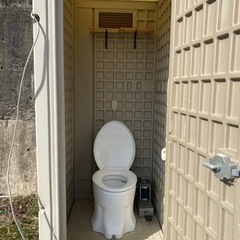 仮設トイレ中古 洋式の画像