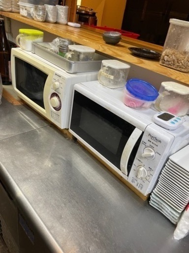 電子レンジ2台