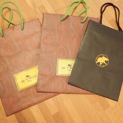 エトロ　ETRO　ハンティングワールド　ショッパー　紙袋　3枚セット