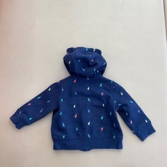 GAP ギャップ　ジップパーカー　6-12months 70cmの画像