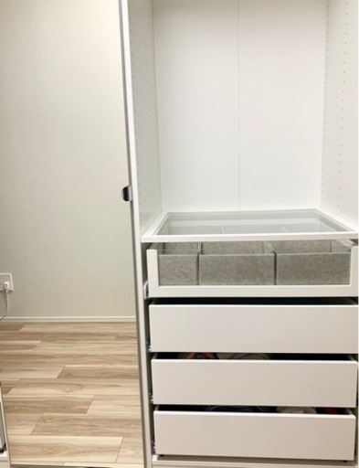 IKEAイケア　美品クローゼット　パックス