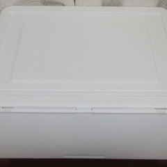 【直接引き取りのみ】 収納ケース ニトリ ホワイト R6-0117-④の画像