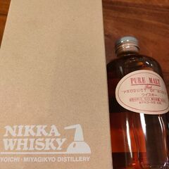 4月値上げ新品ニッカ蒸留所限定品ウイスキーPURE MALT500ml