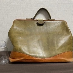 【引き取りに来てくださる方】ドクターバック(革製品)
