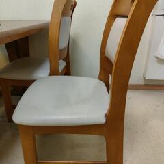 ダイニングチェア(椅子)4脚セットの画像