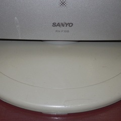 【直接引き取りのみ】 遠赤外線ストーブ サンヨー RX-F108 シルバー R6-0117-⑧の画像