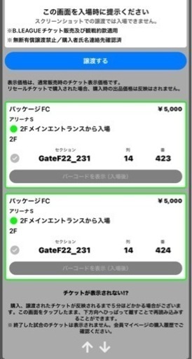 琉球ゴールデンキングスチケット