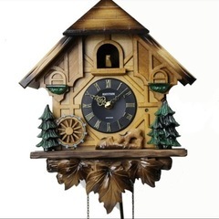 RHYTHM リズム クロック 掛け時計 鳩時計 の画像