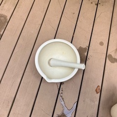 レトロ　乳鉢　すりこぎ
