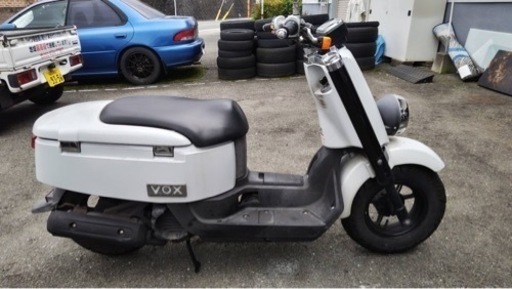 バイク  YAMAHA ボックス　4サイクル　不動　ジャンク扱い　原付バイク　スクーター　メットイン