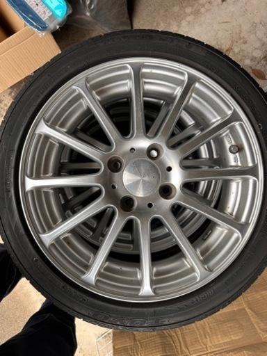 165/50/15/タイヤ15/7j/＋45 ホイール  中古 コペン他