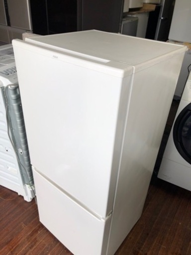 北九州市内配送無料　保証付き　２０２１年　AQUA アクア AQR-17K（W） [冷蔵庫（168L・右開き） 2ドア ミルク]