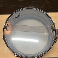 TAMA スネアドラム ブラックニッケル スティール 14×5.5 の画像