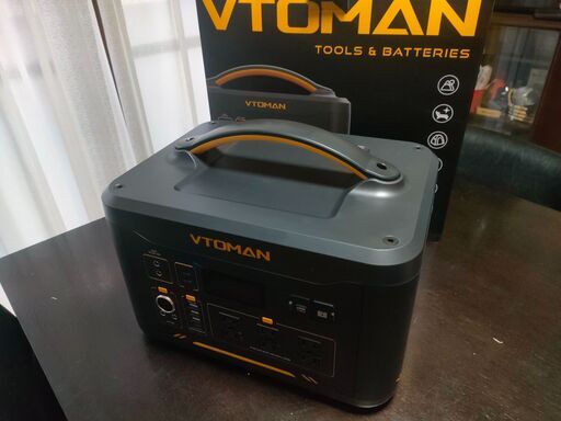 [1408Wh]　JUMP1000 VTOMAN ポータブル電源 大容量 ポータブルバッテリー 1408Wh/ 440000mAh