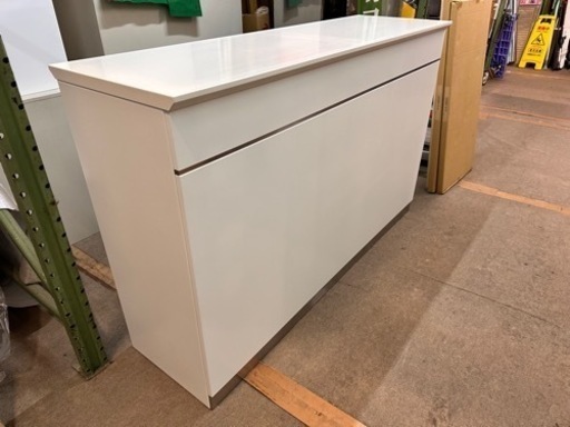 実売14万　未使用品　ナイキ　ハイカウンター　(錠付・棚付タイプ)　XC型シリーズ XC1590-WH-W