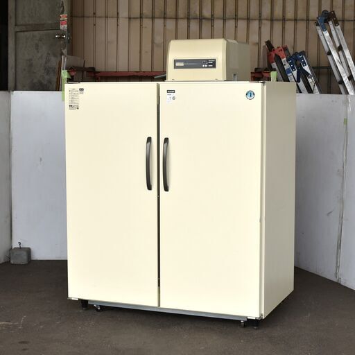 【ヤ取終了3/15】≪yt1189ジ≫ ホシザキ 玄米保冷庫 HRA-21GD1 幅140cm 2ドア AC100V 2016年製造 玄米保管庫 玄米低温貯蔵庫 現状品 60211-03