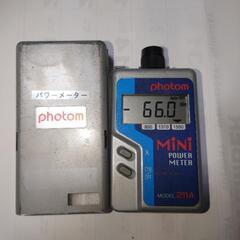 光パワーメーター　photom211A②