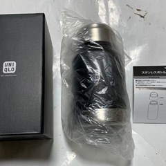 ユニクロ　ステンレスボトル　温冷　ブラック　新品未使用