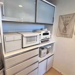 ニトリ 食器棚 140cm 超美品