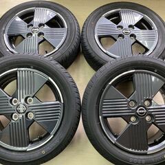 日産 サクラ 純正◆14インチ 4.5J +46 PCD100-4H ハブ径56ｍｍ◆ヨコハマ 新品タイヤ 155/65R14 付◆車検用、流用に!!デイズ モコなどの画像
