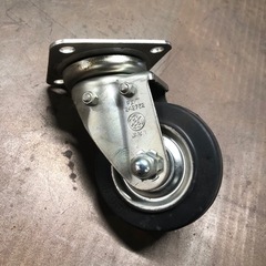 ◆【未使用品】ウカイ　重量キャスター①　J-100 ストッパー付き◆の画像