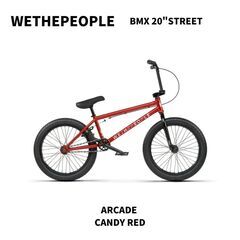 10% OFF　BMX 20インチ ストリート WETHEPEOPLE ARCADE CANDY RED 