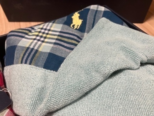 ラルフローレン　ハーフタオルケット